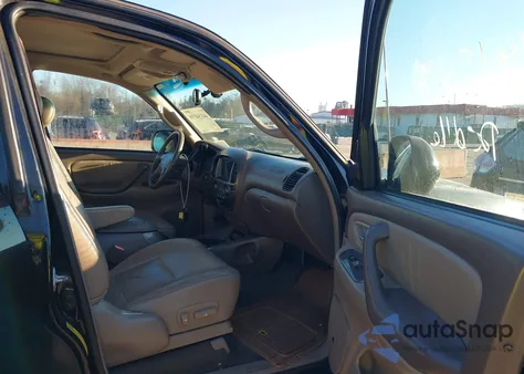 2002 Toyota Sequoia Limited V8 z USA, uszkodzony, nr VIN 5TDZT38A92S113992